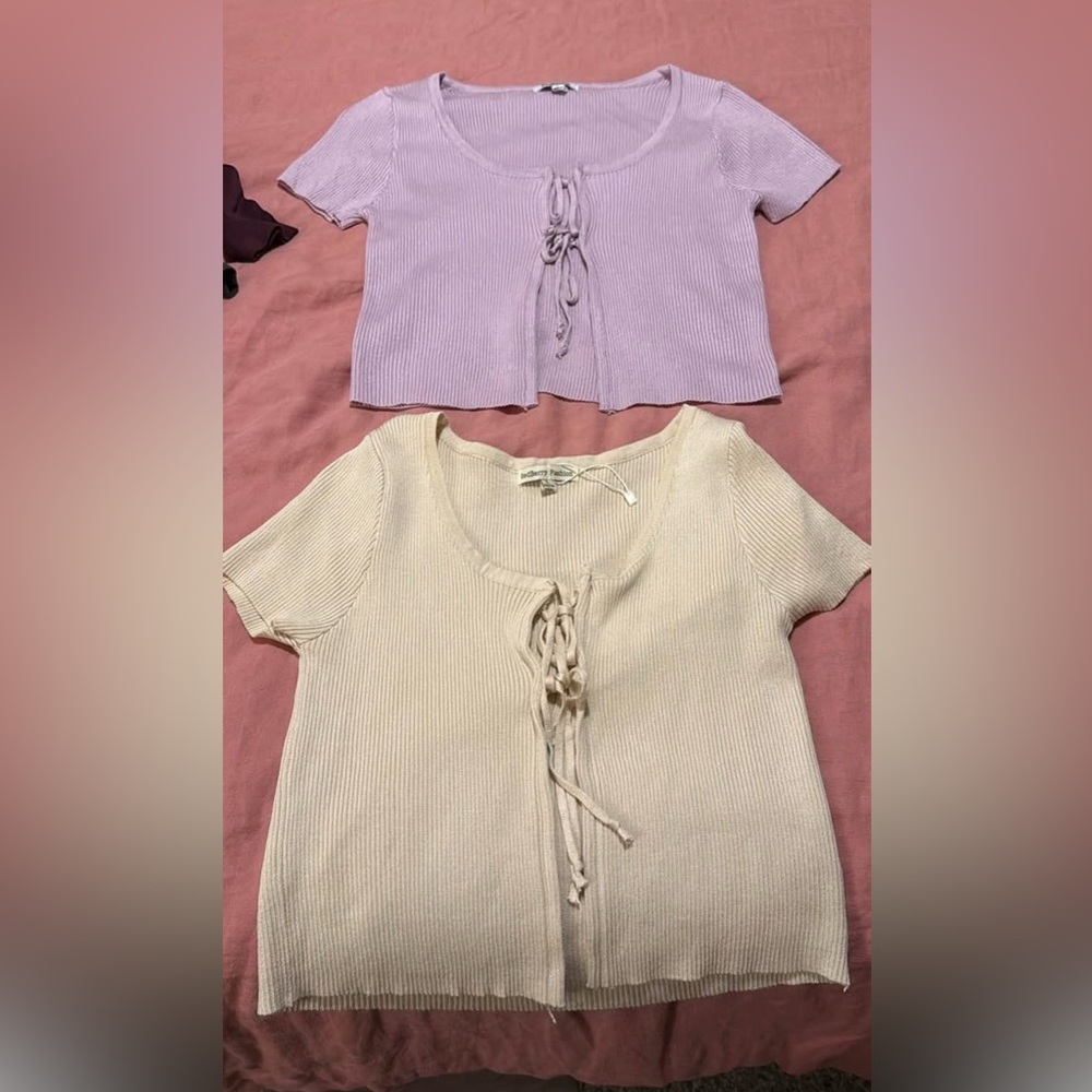 Pepper Mayo crop tops